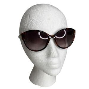 Nine West Sunglasses Women's Chaya Cat Eye In Shiny Tortoise